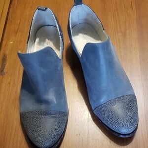 Free People Blue Ankle Boots